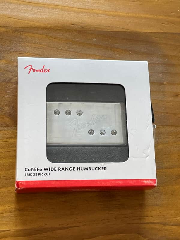 Genuine Fender CuNiFe Wide Range Humbucker WRHB Bridge Pickup - Tele Deluxe, Tele Custom, Starcaster image 1