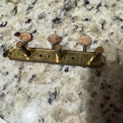 Kluson Single Line 3 on a Strip 60's - Gold image 7