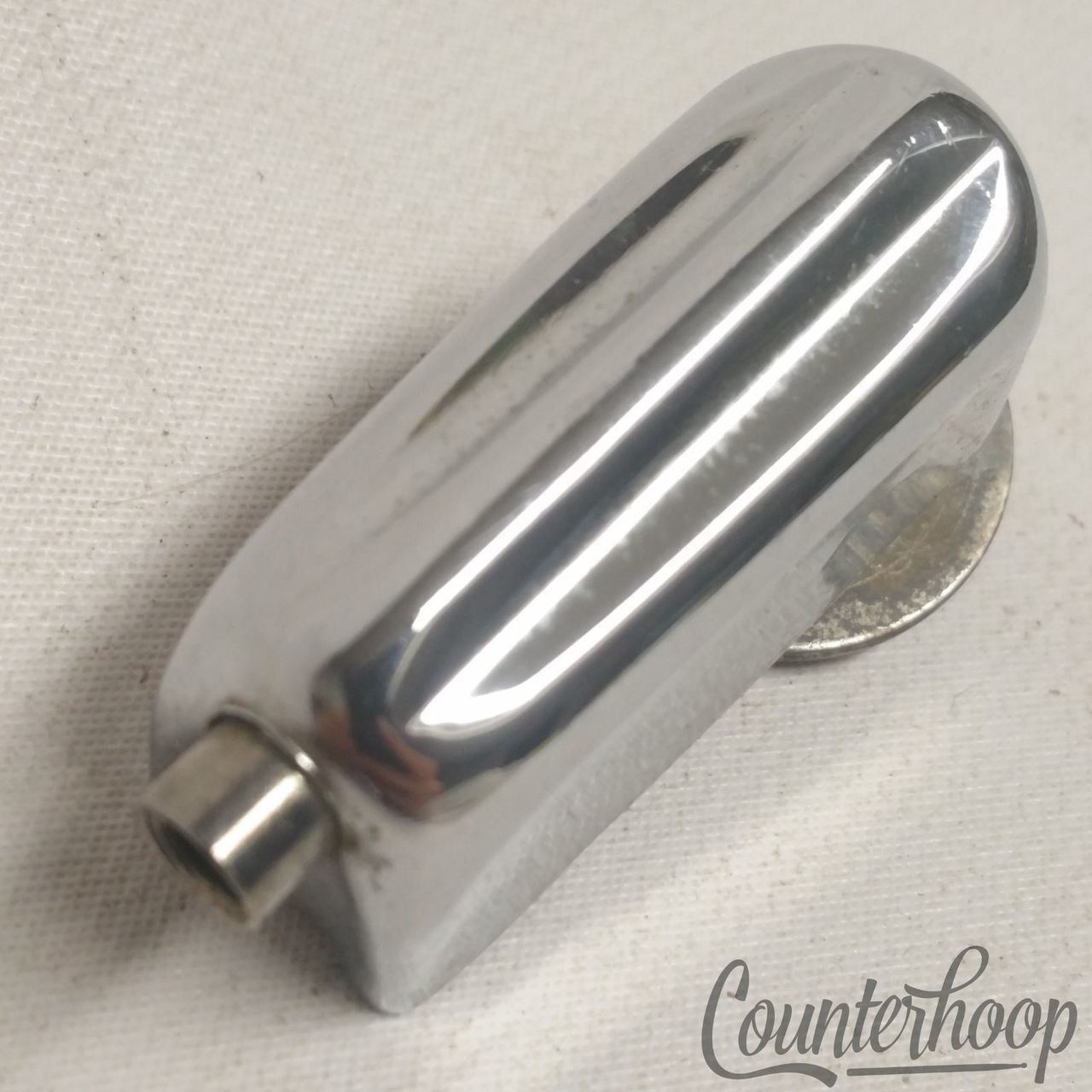 Rogers Bread&Butter Peanut Tom Drum Lug B&B Cleveland Holiday Chrome Vintage 60s — main photograph