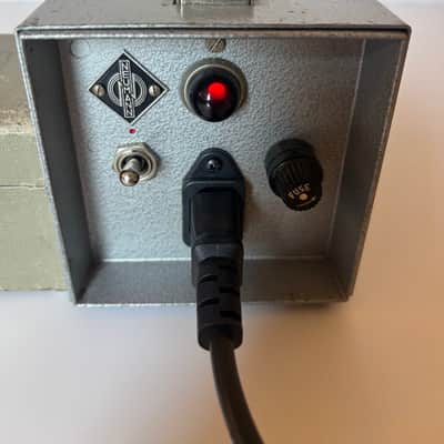 Original Neumann U67 mic system with brass ring K67 / original NU67 psu / swivel cable / OG mic box. Plug and play system just serviced / bench tested. Very nice sonic example of a U67 image 4