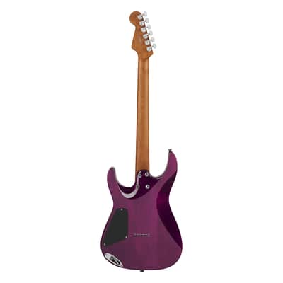 Used Charvel Pro-Mod Plus Dinky DK24 HH HT E QM Electric Guitar Violet Radiance image 8