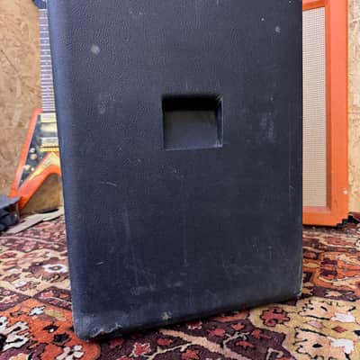 Vintage 1960s 1970s Laney Supergroup Bass Guitar 1x18 Amplifier Cabinet EMPTY image 6