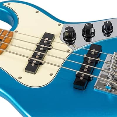 Flight Mini Bass JB LPB Rock Series Roasted Poplar Body Roasted Maple Neck 4-String Electric Bass Guitar w/Padded Gig Bag image 7