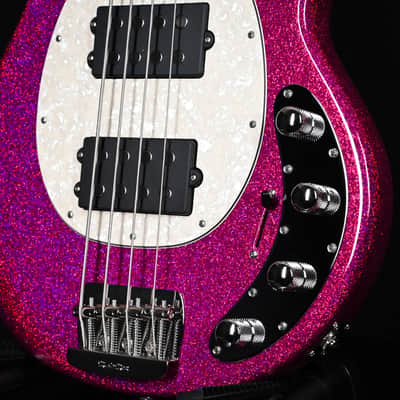 Ernie Ball Music Man StingRay Special HH Bass Guitar- Soda Pink Sparkle 2026 (K08700) image 9