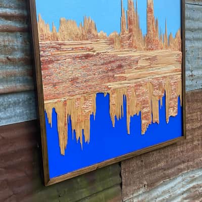 ART Studio art 2026 - Wood on canvas image 3