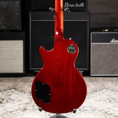 Gibson Custom Shop 1958 Les Paul Standard Reissue - VOS Iced Tea Burst with Brown/Pink Lifton Reissue 5-Latch Case - Used image 8
