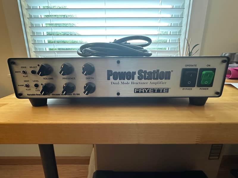 Fryette PS-100 Power Station Dual-Mode Reactance Amplifier 2021 - Present - Silver