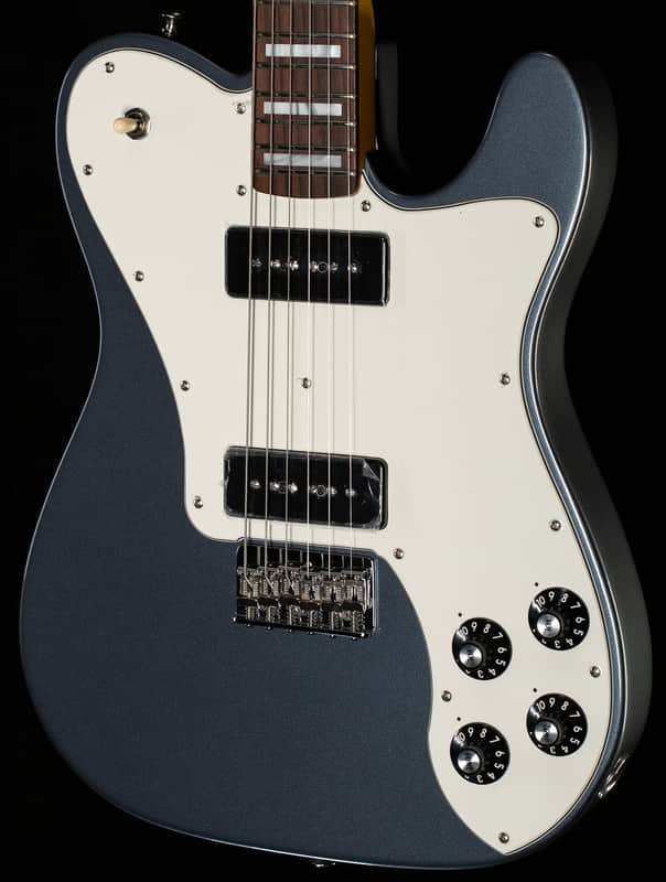 Fender Chris Shiflett Cleaver Telecaster Deluxe Rosewood Fingerboard Charcoal Frost Metallic (662) image 1