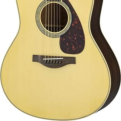 Yamaha LL6 Jumbo Acoustic-Electric Guitar, Solid Spruce Top image 1