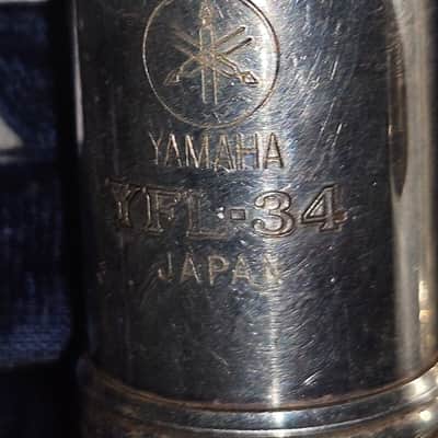Yamaha YFL-34 Flute, Japan, Very Good Condition image 2