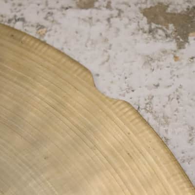 Pasha/Ufip 12" Grade A Paper Thin Splash Cymbal Vintage 1970's 437g image 4