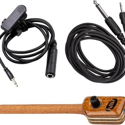 KNA NG-2 Portable Piezo Nylon String Classical Flamenco Guitar Pickup with Volume Control image 6