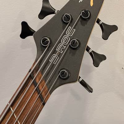 Dingwall D-Roc 5 string bass Standard gloss Aquamarine Metalflake image 4