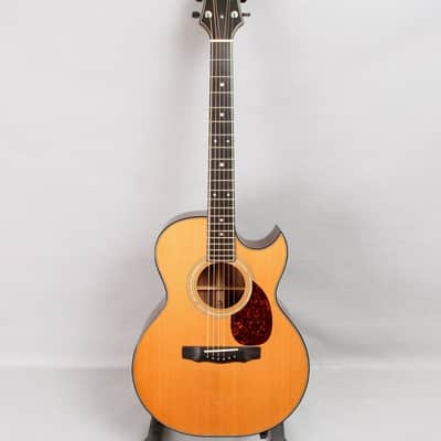 1998 Jim Olson SJ Florentine Cutaway Indian Rosewood/Cedar Acoustic Guitar image 2