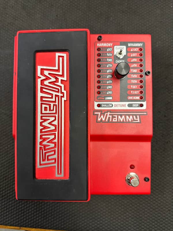 DigiTech Whammy 5 Pitch Shift Pedal  - Red image 1