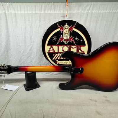 Mosrite The Ventures 12-string Guitar with Case 1966 - Sunburst image 8