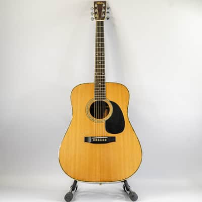 Mid-80's Aria W-25 Folk & Western Dreadnought Acoustic Guitar w/ HSC image 3