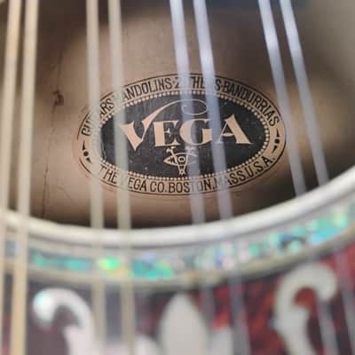 Vega Bowlback mandolin early 1900's image 4