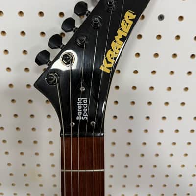 Kramer Baretta Special with Granadillo Fretboard 2010s - Vintage White image 9