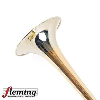 Adams Custom TB1 Professional Tenor Trombone - Two-Tone Rose Brass/Silver (Serial #055) image 14