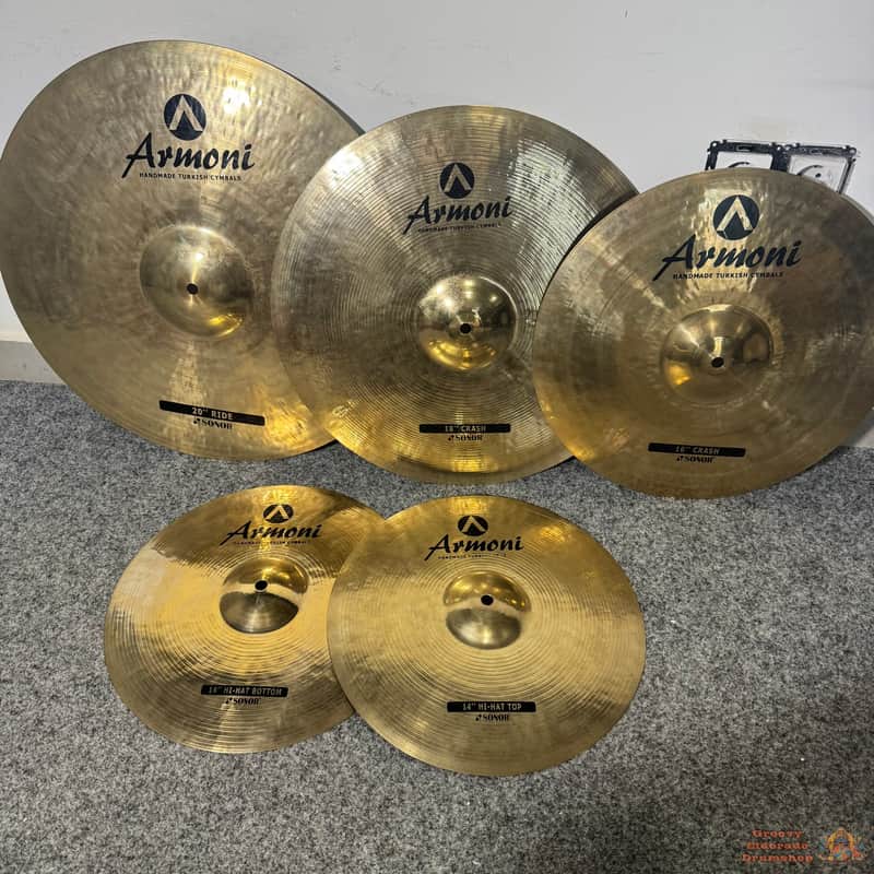 Sonor Armoni B20 14,16,18,20 Cymbal Pack image 1
