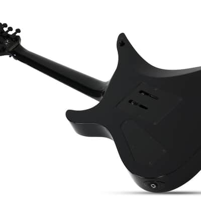 Schecter Synyster Custom Gloss Black w/Silver Pin Stripes image 8