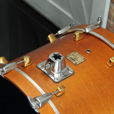 RARE Yamaha Maple Custom - natural vintage 20"x14 Bass Drum image 10