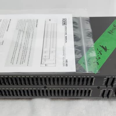RANE graphic equalizer Model ME-60 , 31 Band 1/3 Octave, Made In USA image 4