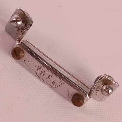 *WFL Snare Drum Butt Plate P32 Chrome Super Ludwig Brass Supraphonic Vintage 50s image 1
