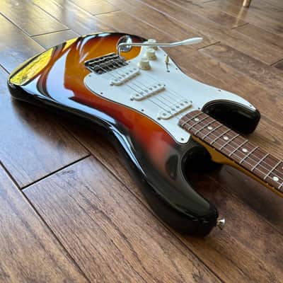 1993 Fender ST-62 Stratocaster Reissue Left-Handed MIJ Sunburst image 7