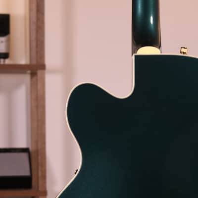 Gretsch Synchromatic Nashville Hollow Body - Ebony Fingerboard, Cadillac Green image 11
