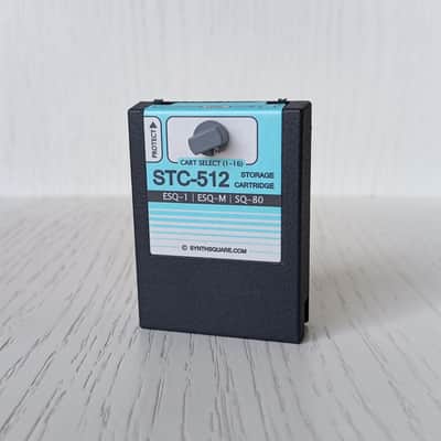 64-IN-1 (5120-Patch) Ensoniq ESQ-1, ESQ-M, SQ-80 Rewritable Cartridge RAM