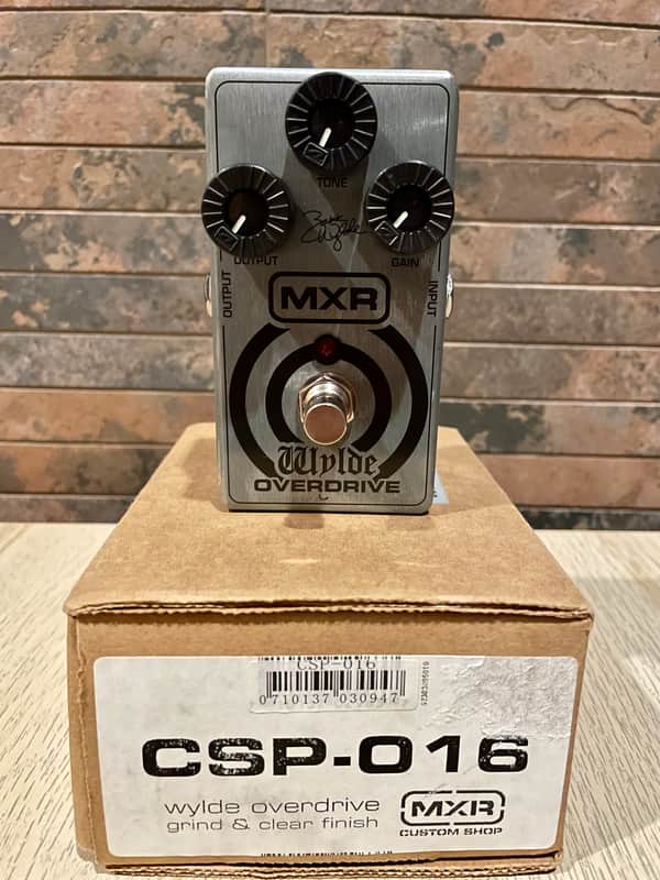 MXR CSP-016 ZW-44 Zakk Wylde Overdrive Custom Shop (Red LED) image 1