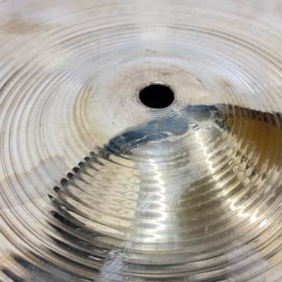 VINTAGE ZILDJIAN 1970s A Zildjian & Cie Constantinople Hi-Hat Pair 14" Top 964g / Bottom 1336g image 7