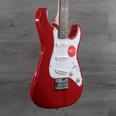 Squier Mini Stratocaster V2 with Laurel Fretboard Dakota Red image 3