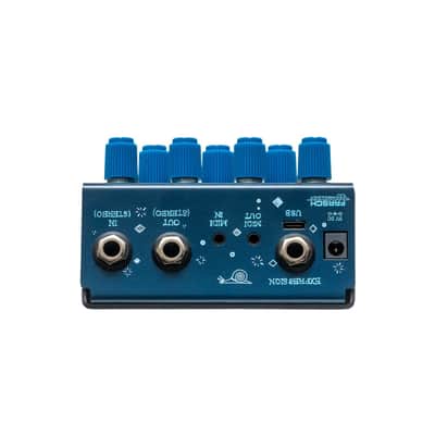 Old Bood Noise Endeavors Dark Star V3 Stereo Reverb Pedal - Blue image 4