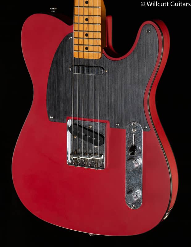 Squier 40th Anniversary Telecaster Vintage Edition Satin Dakota Red (694) image 1