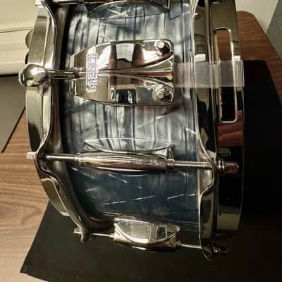 Gretsch Broadkaster 5.5x14 Snare Drum - Sky Blue Pearl image 5