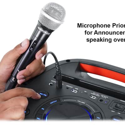 (2) Rockville BASS PARTY 8 Rechargeable Party Speakers w/Bluetooth Wireless Link image 12