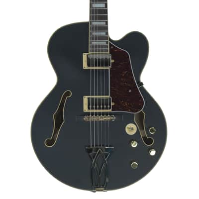 Ibanez AF75G-BKF Satin Black Pre-owned image 2