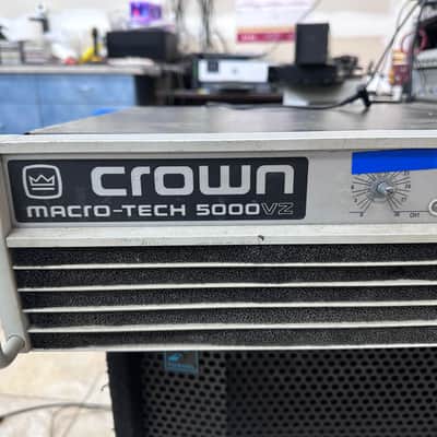 Crown Macro-Tech 5000VZ 2 Channel Power Amplifier BROKEN - PARTS ONLY (#6622) image 2