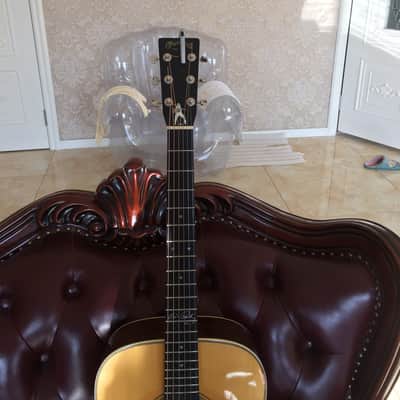Martin D28M Elvis Presley 2007 Acoustic Guitar Natural image 10