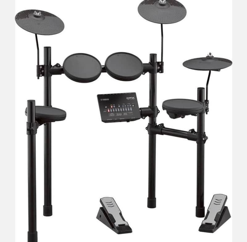Yamaha DTX-402K Electronic Drum Set 2018 - Present - Black image 1