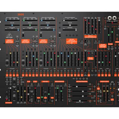 Behringer  2600 Analog Semi-Modular Synthesizer NEW - BLACK & ORANGE