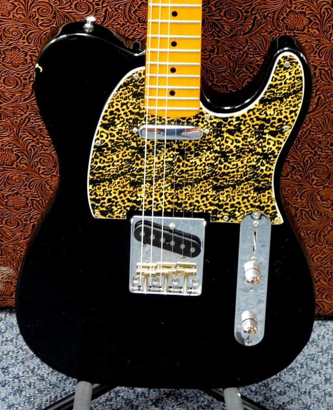 Unbranded Single Cut Electric Guitar! Leopard Print Pickguard! VERY NICE!!! image 1