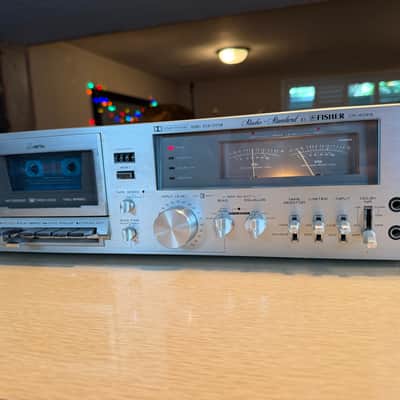 Vintage Fisher CR-4029 3 Head High Fidelity Cassette Tape Deck Tested Plays Tape image 3