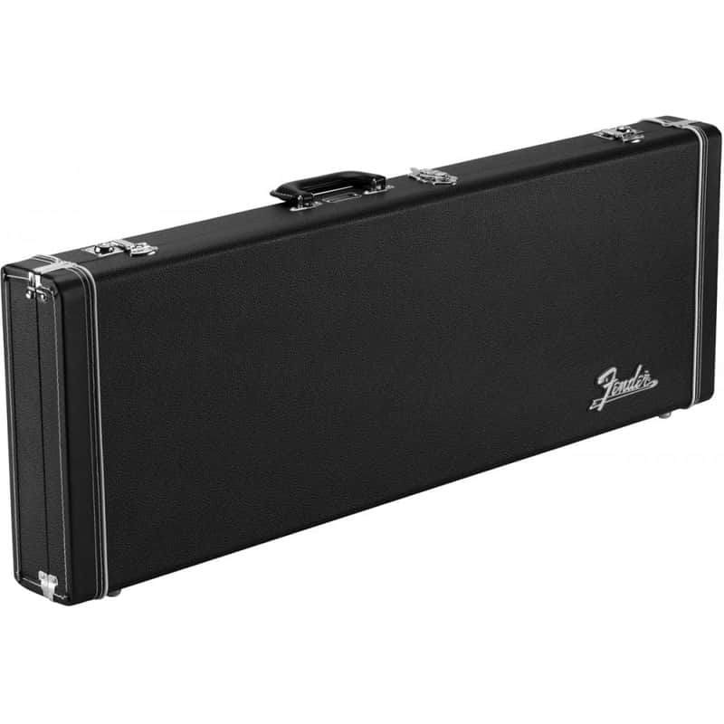 Fender Classic Series Wood Guitar Hard Case for Strat/Tele - Black image 1