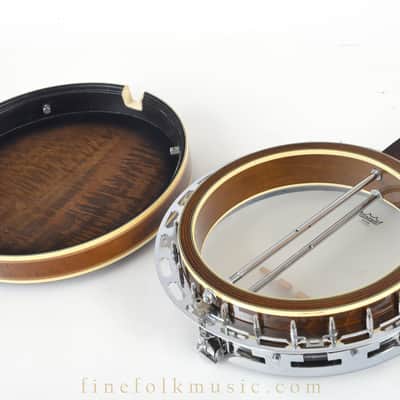 1980s Iida Mastertone Bluegrass Banjo Vega Style image 15