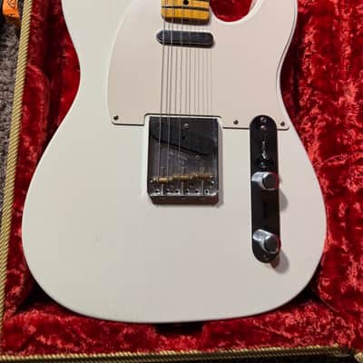 Fender 2012 Custom Shop '50s Reissue Telecaster Relic - Arctic White image 12