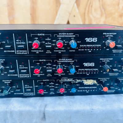 Lot of 3 BROKEN DBX 166 2-Channel Stereo Compressor Made in USA - PARTS / REPAIR image 6
